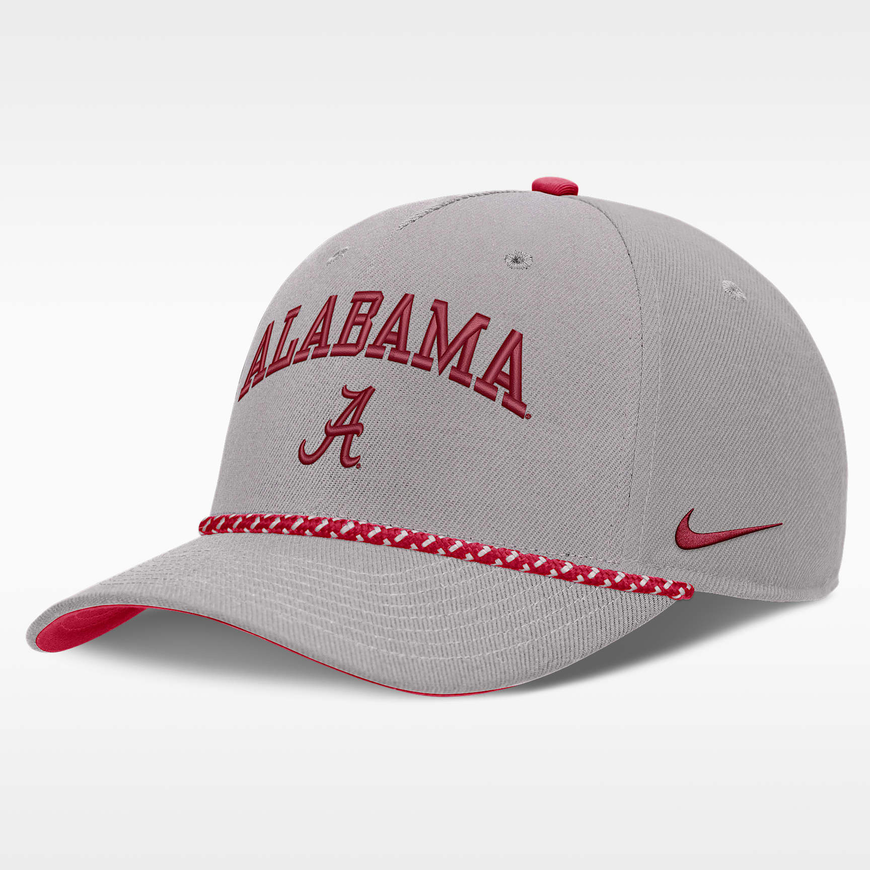 Alabama Primetime Rise Rope Men's Nike College Adjustable Hat
